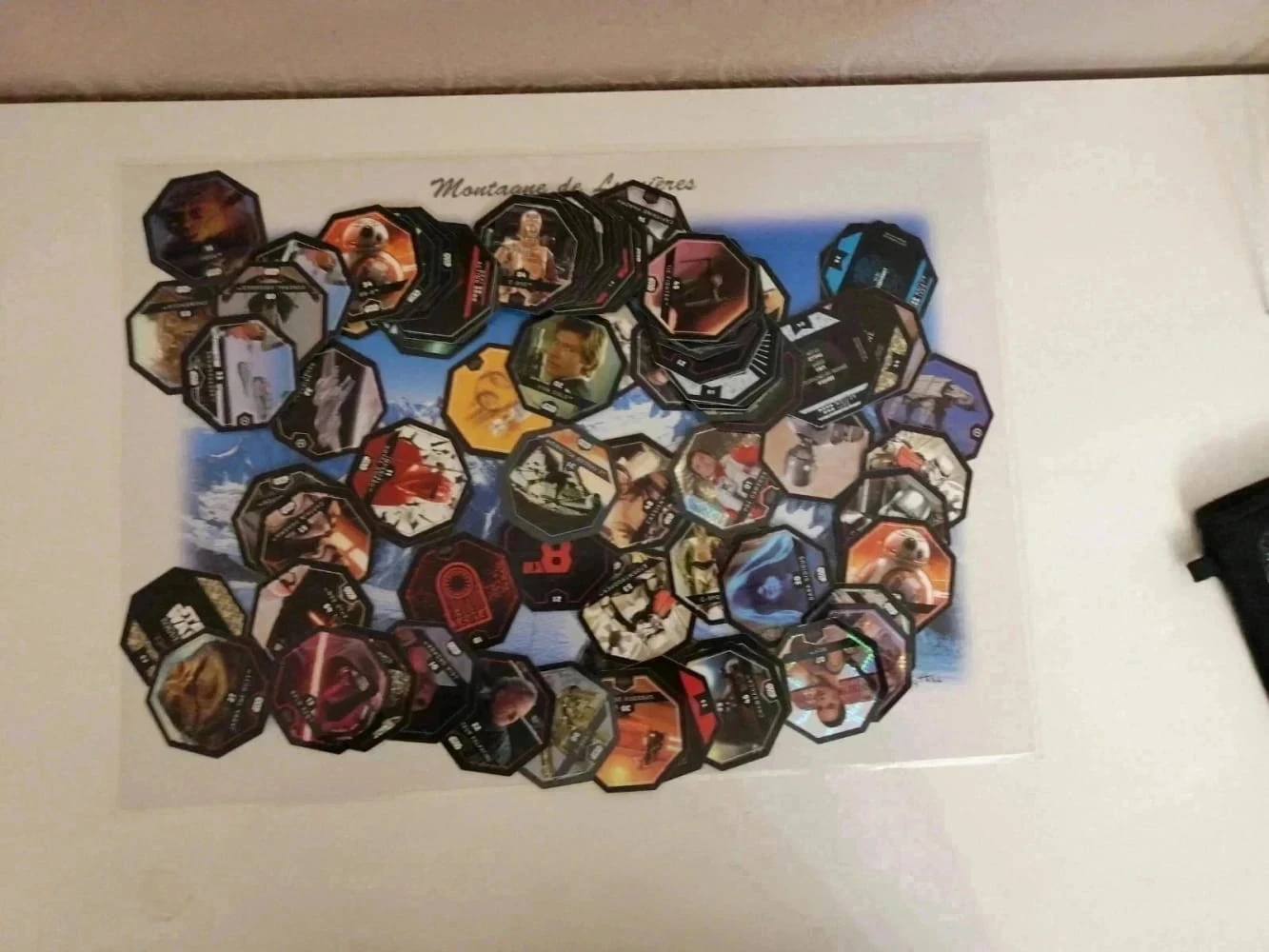 Carte Star Wars du collector Leclerc